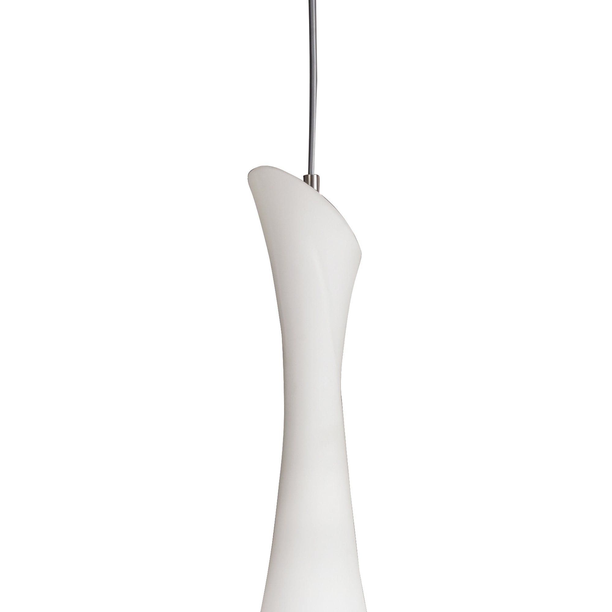 M0772 Zack Pendant 1 Light E27 Satin Nickel