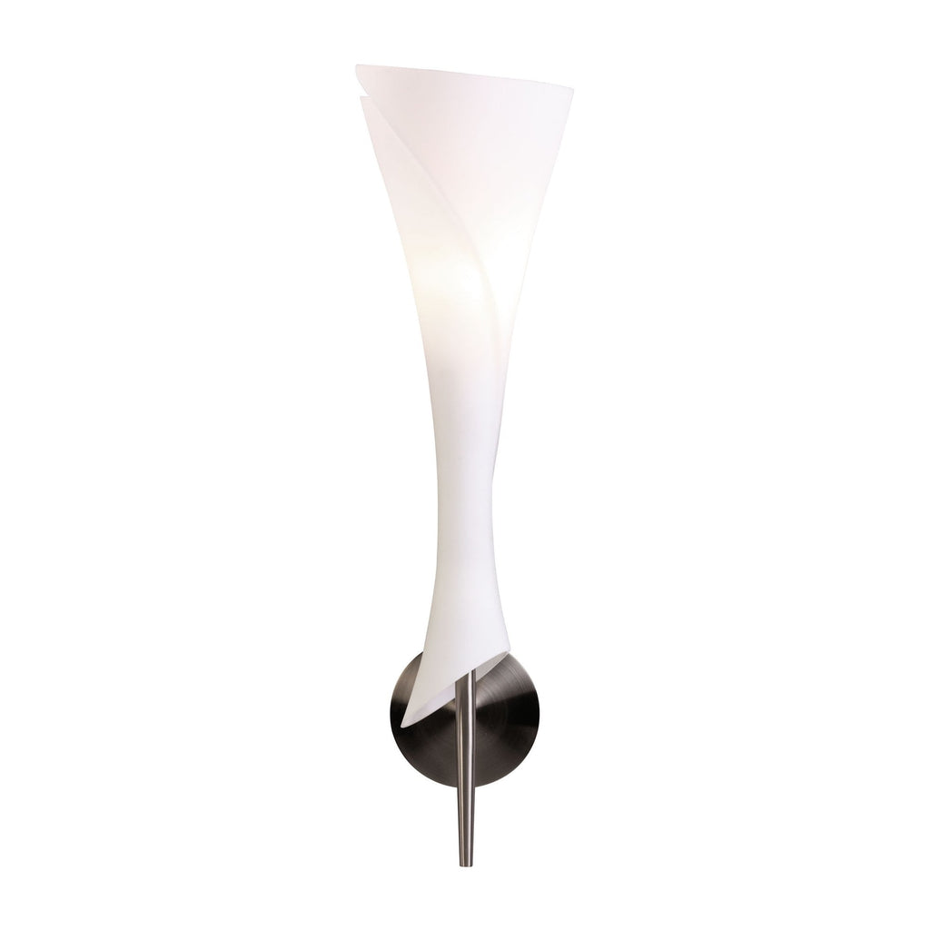 M0773 Zack Wall Lamp 1 Light E14 Satin Nickel