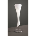 M0774 Zack Table Lamp 1 Light E14 Satin Nickel
