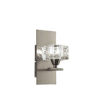 M1446SN/S Zen Wall Lamp Switched 1 Light G9 Satin Nickel