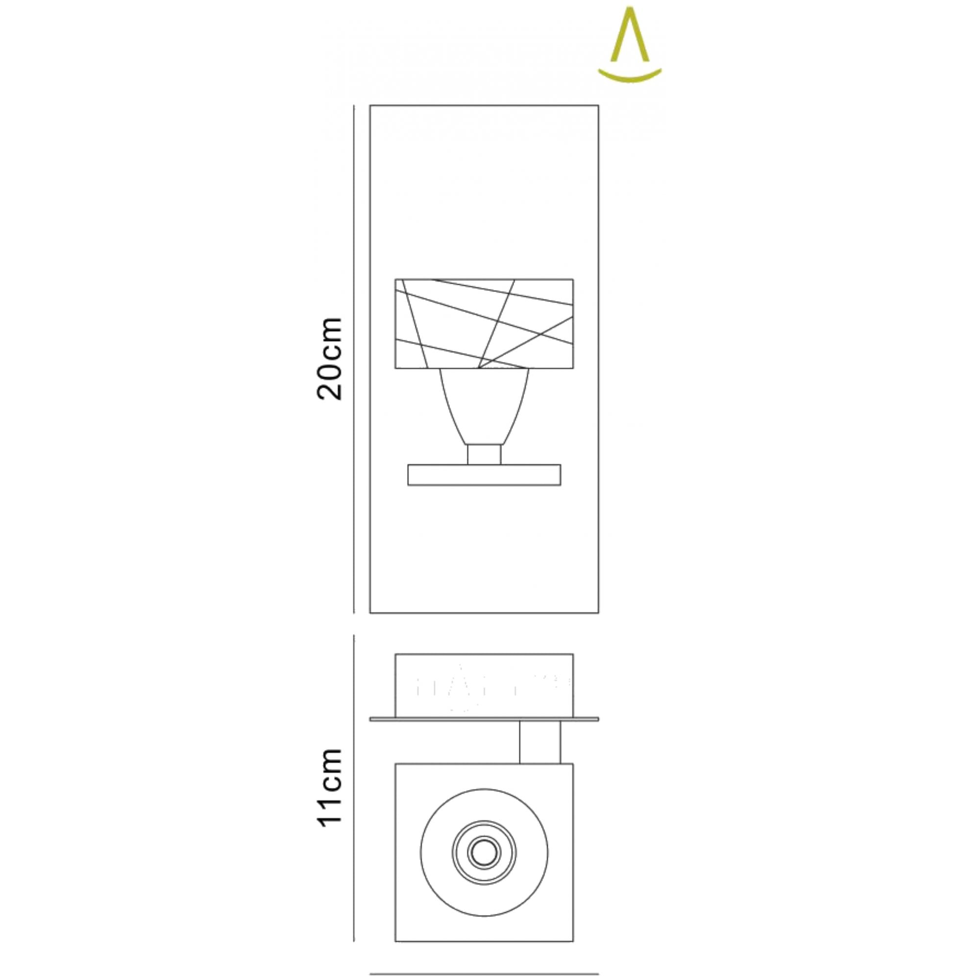 M1446SN/S Zen Wall Lamp Switched 1 Light G9 Satin Nickel