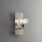 M1446SN/S Zen Wall Lamp Switched 1 Light G9 Satin Nickel