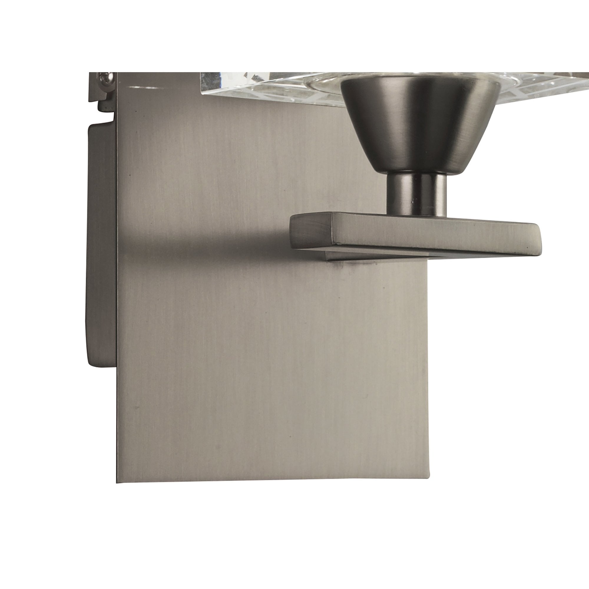 M1446SN/S Zen Wall Lamp Switched 1 Light G9 Satin Nickel