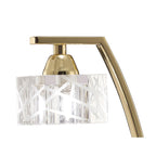 M1447PB Zen Table Lamp 1 Light G9 Polished Brass