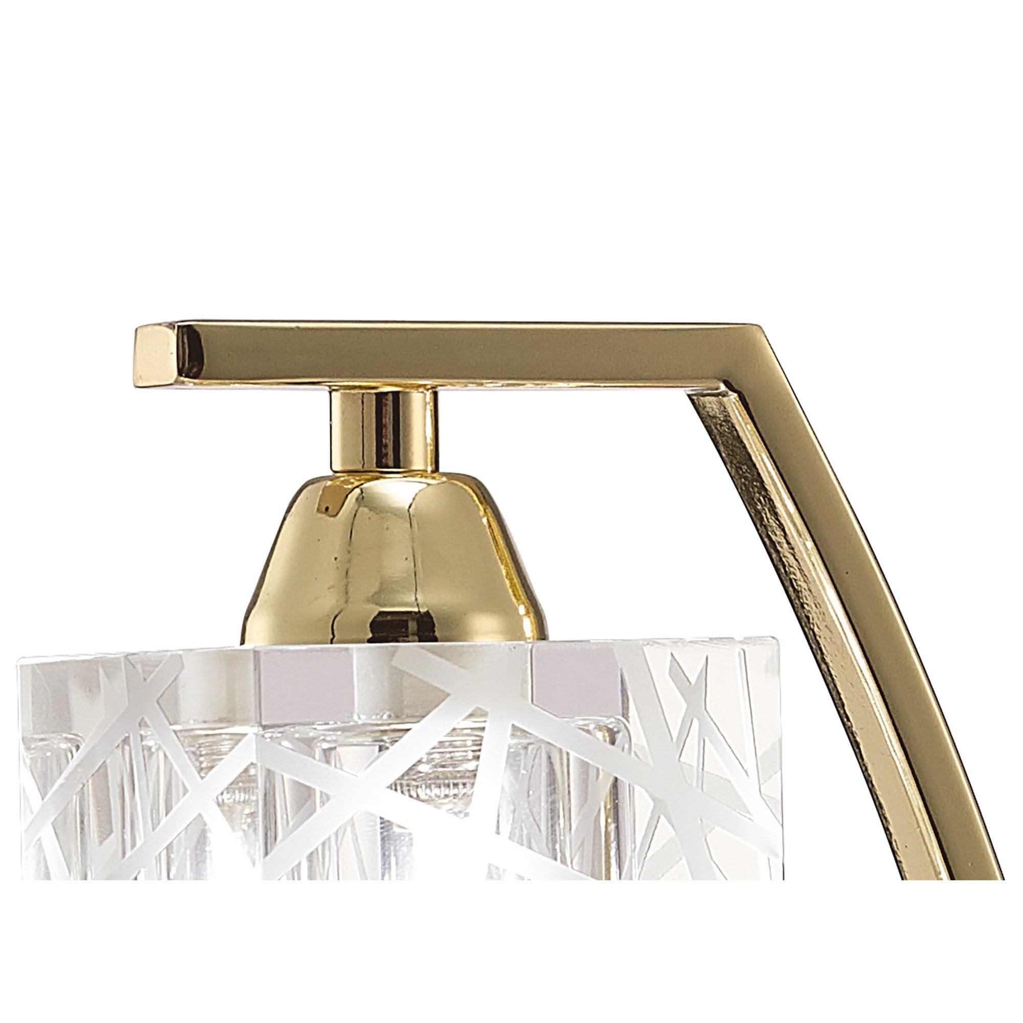 M1447PB Zen Table Lamp 1 Light G9 Polished Brass