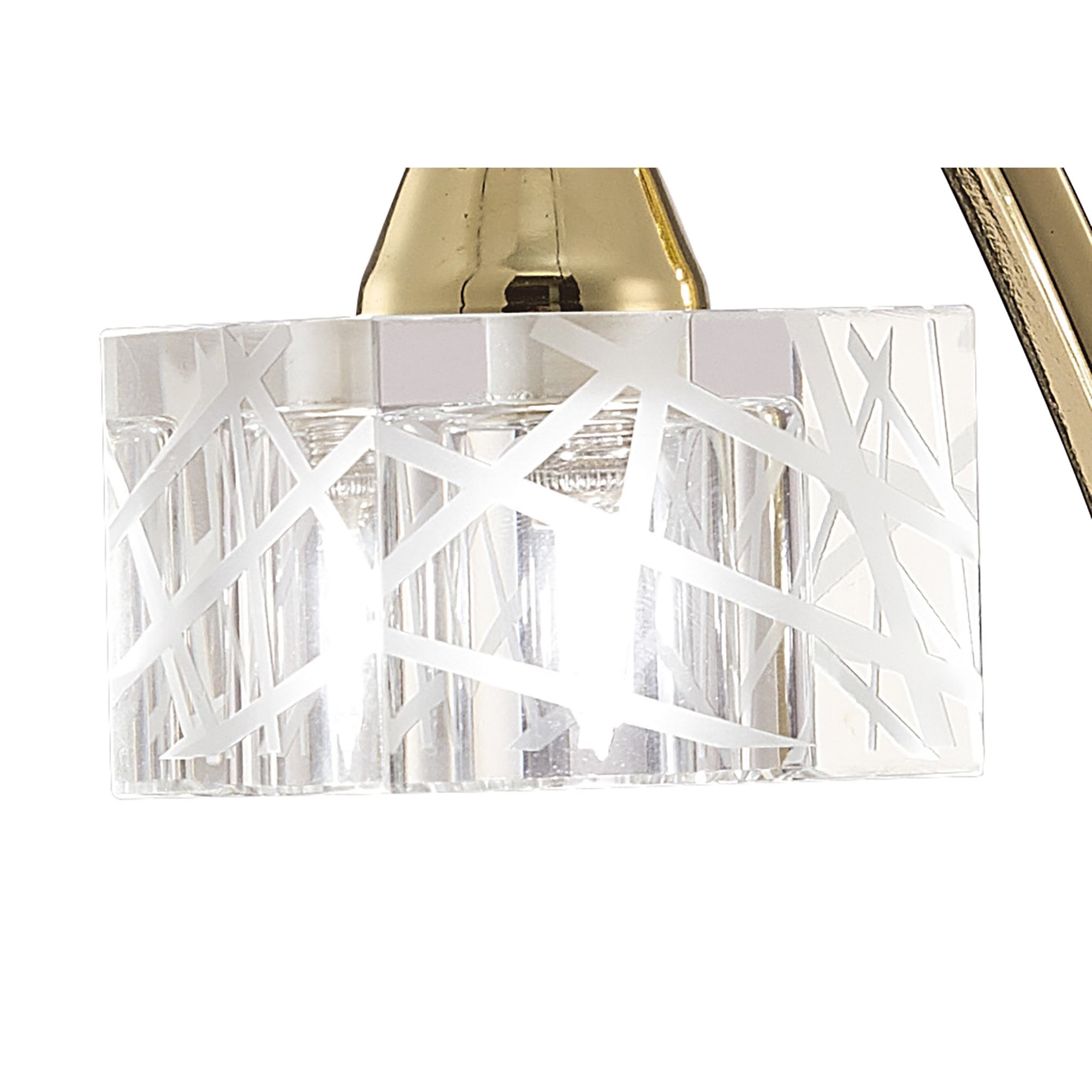 M1447PB Zen Table Lamp 1 Light G9 Polished Brass
