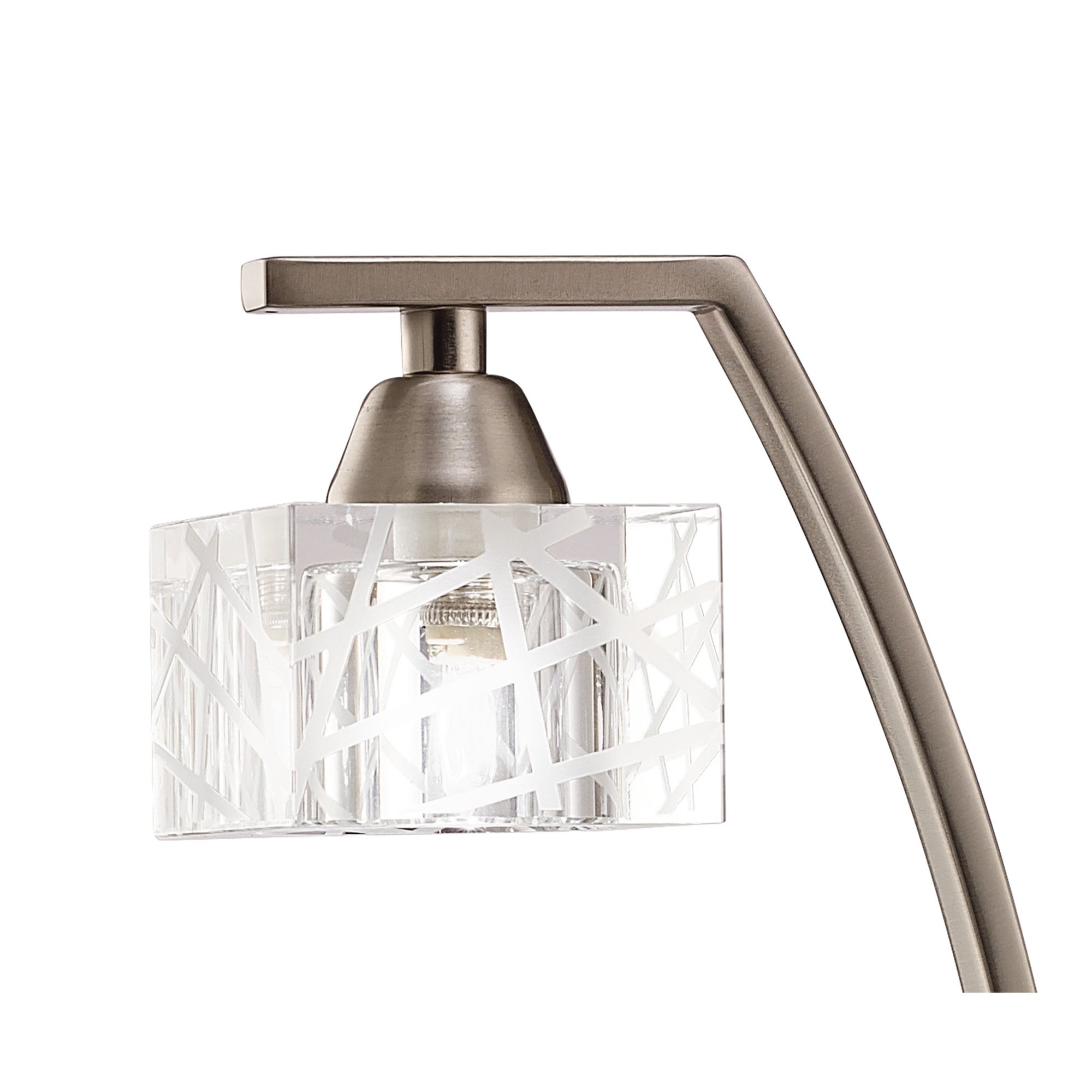 M1447SN Zen Table Lamp 1 Light G9 Satin Nickel
