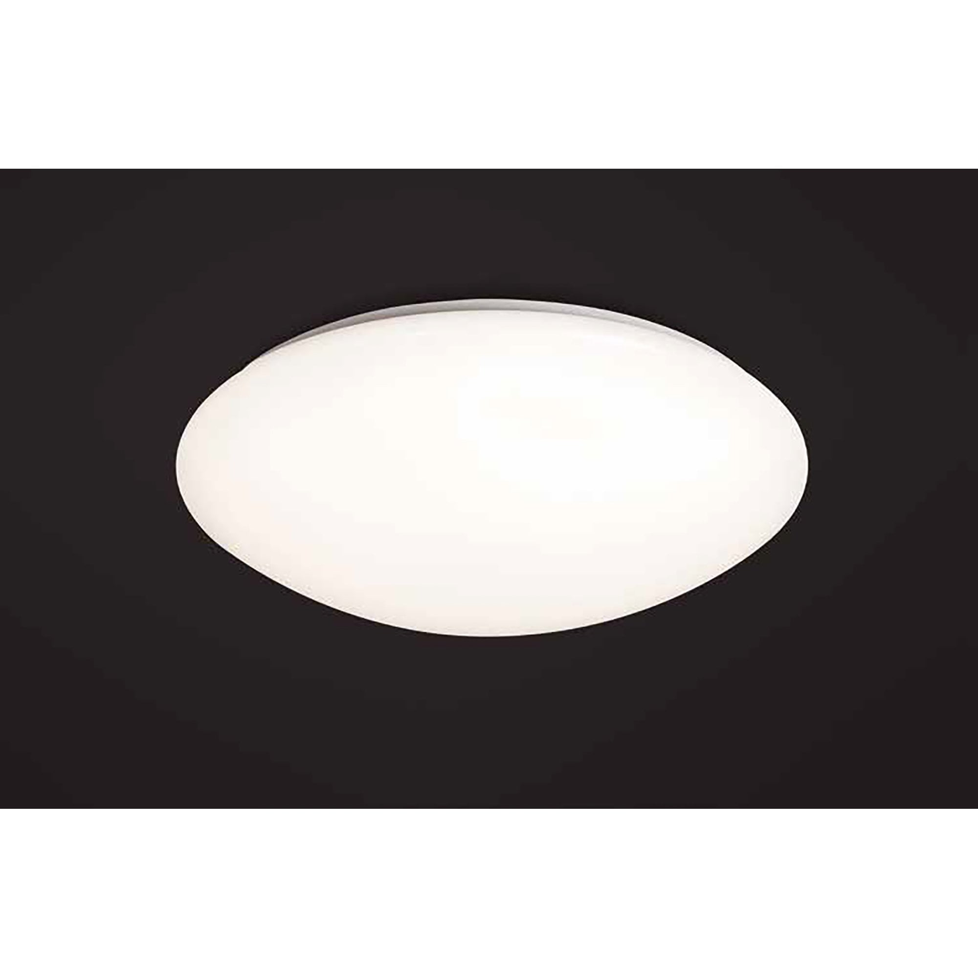 M5411 Zero E27 Flush Ceiling/Wall 3x20W Medium White Acrylic
