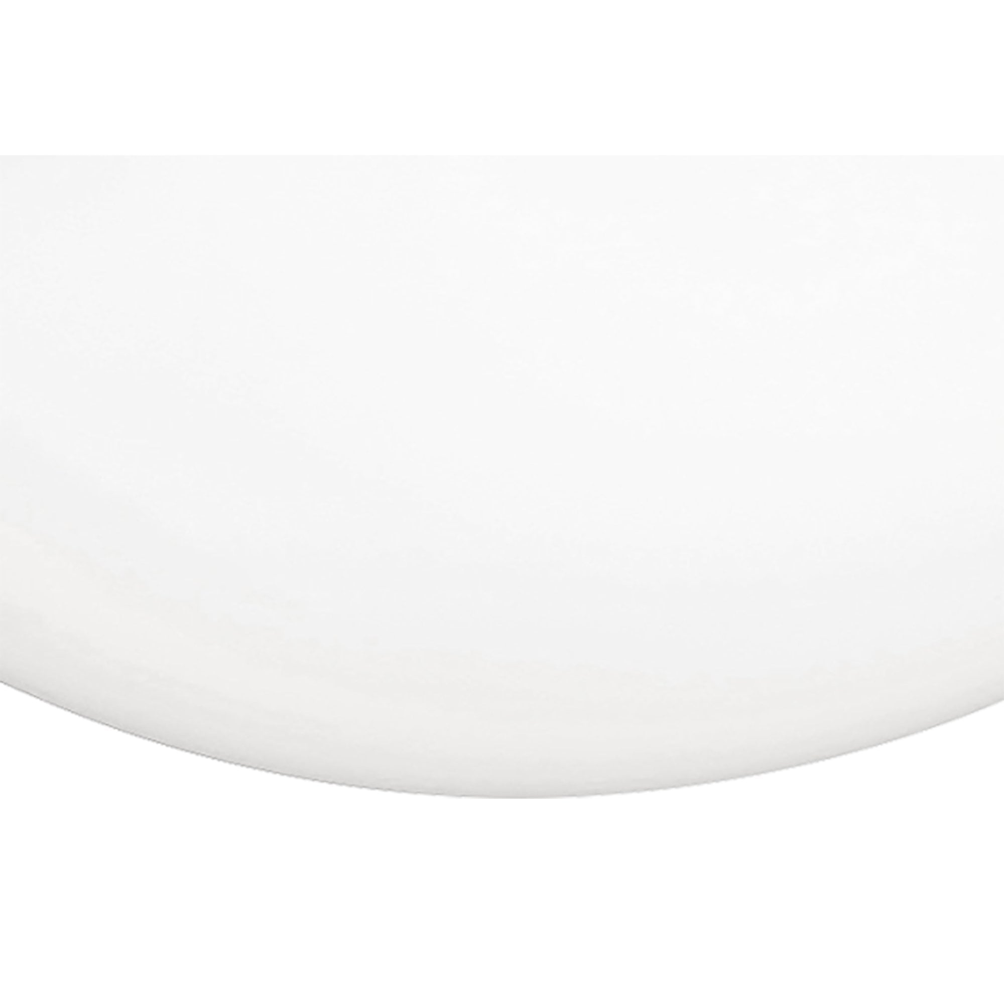 M5411 Zero E27 Flush Ceiling/Wall 3x20W Medium White Acrylic