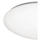 M5411 Zero E27 Flush Ceiling/Wall 3x20W Medium White Acrylic