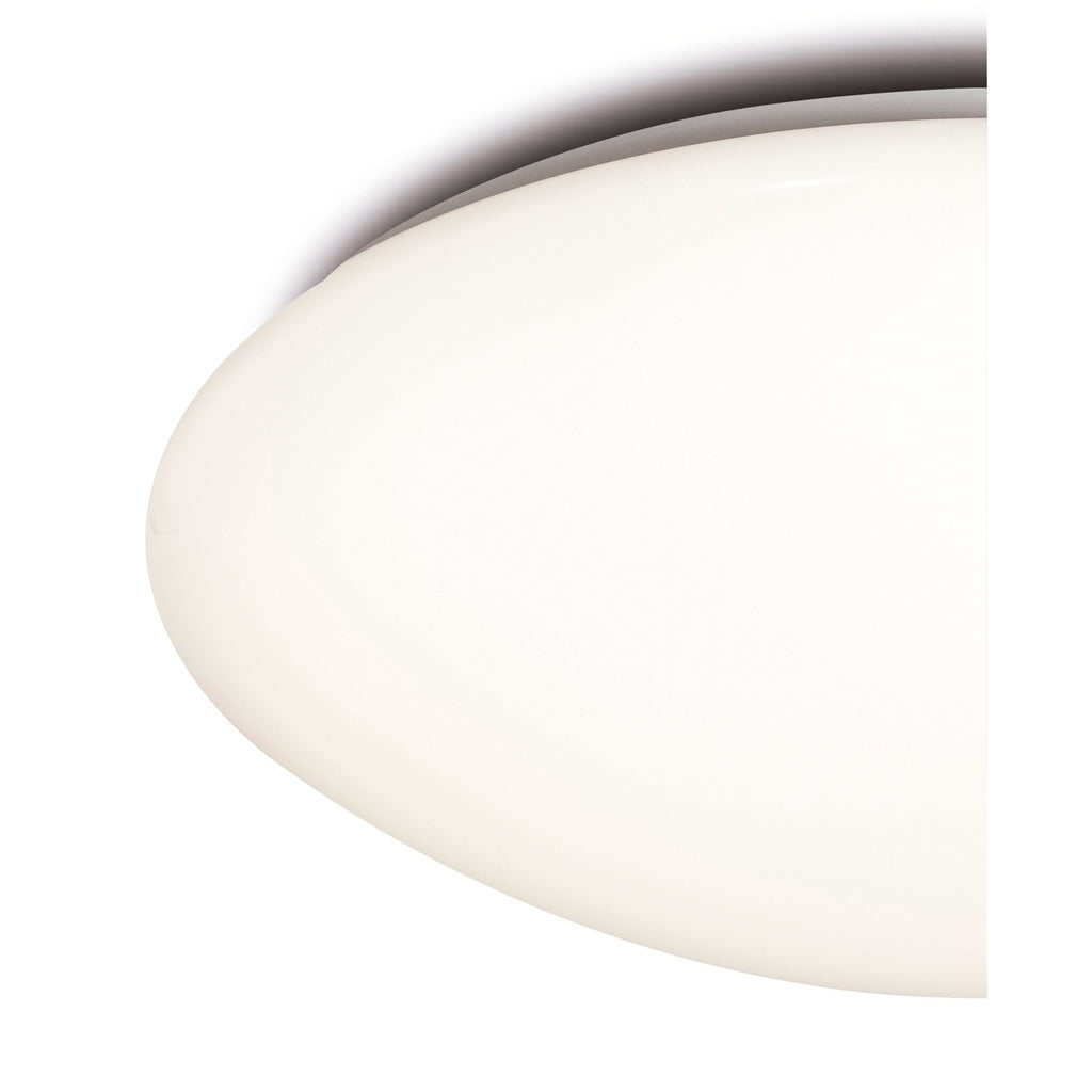 M6055 Zero E27 Ceiling / Wall Round 77cm 9 Light White Acrylic