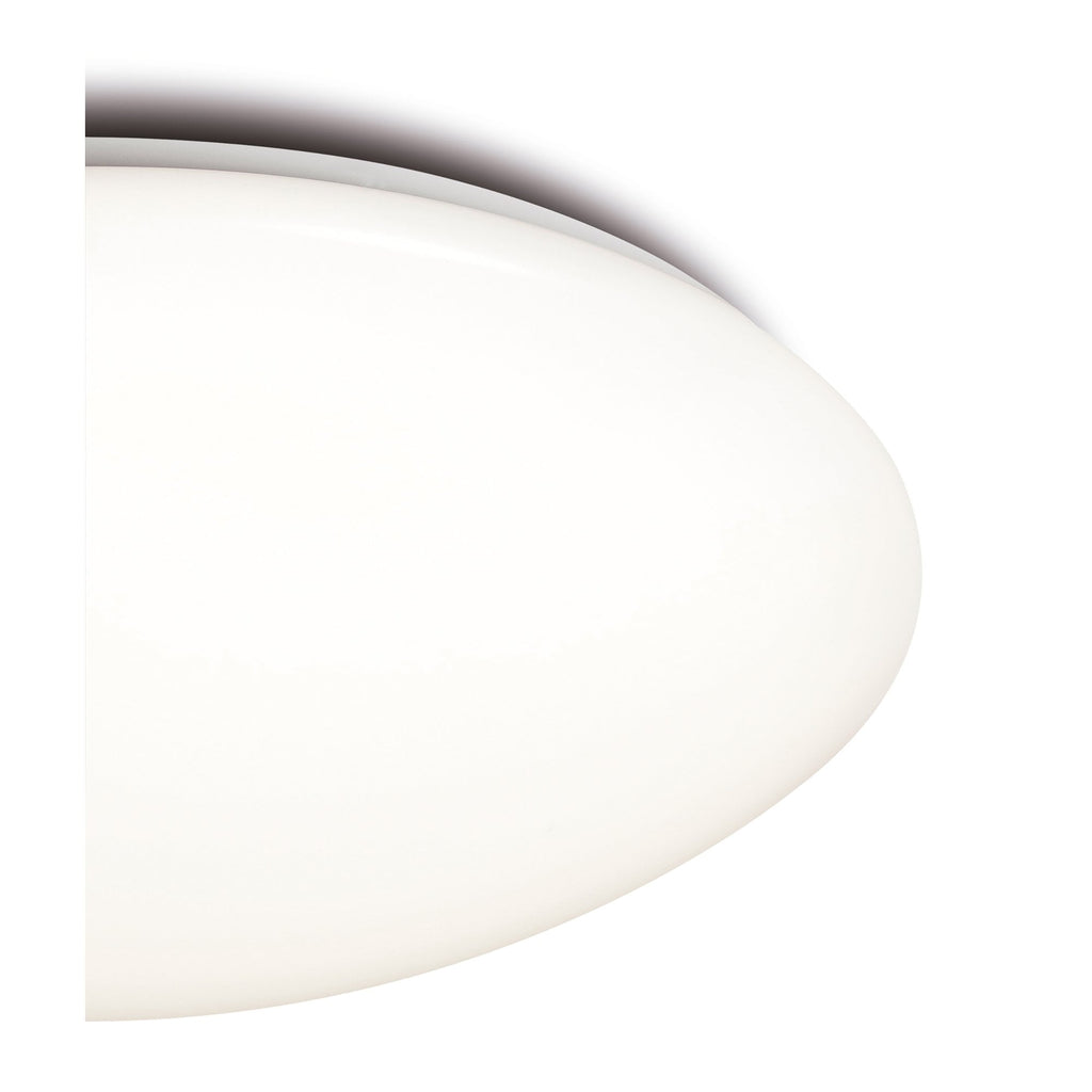M6055 Zero E27 Ceiling / Wall Round 77cm 9 Light White Acrylic