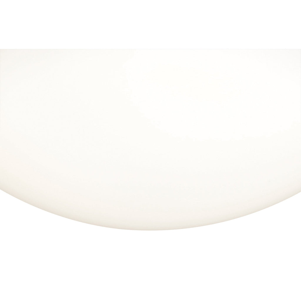 M6055 Zero E27 Ceiling / Wall Round 77cm 9 Light White Acrylic
