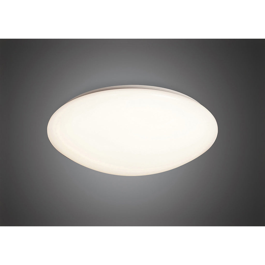M3670 Zero Flush Ceiling/Wall 18W LED Medium White Acrylic