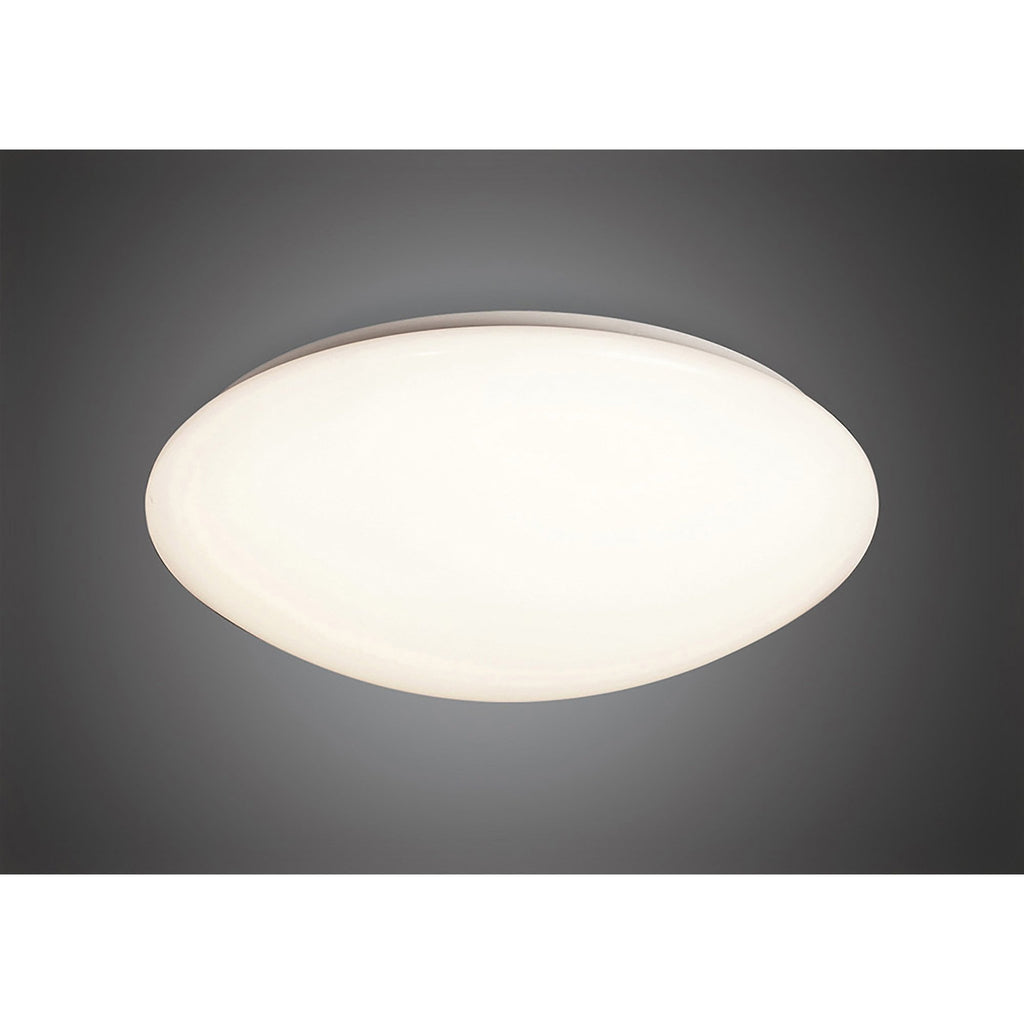 M3671 Zero Flush Ceiling / Wall 28W LED Large White Acrylic