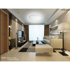 M3671 Zero Flush Ceiling / Wall 28W LED Large White Acrylic