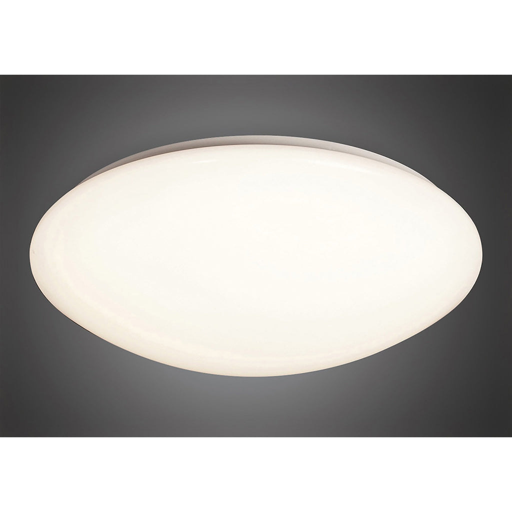 M3677 Zero Flush Ceiling 60W LED White Acrylic