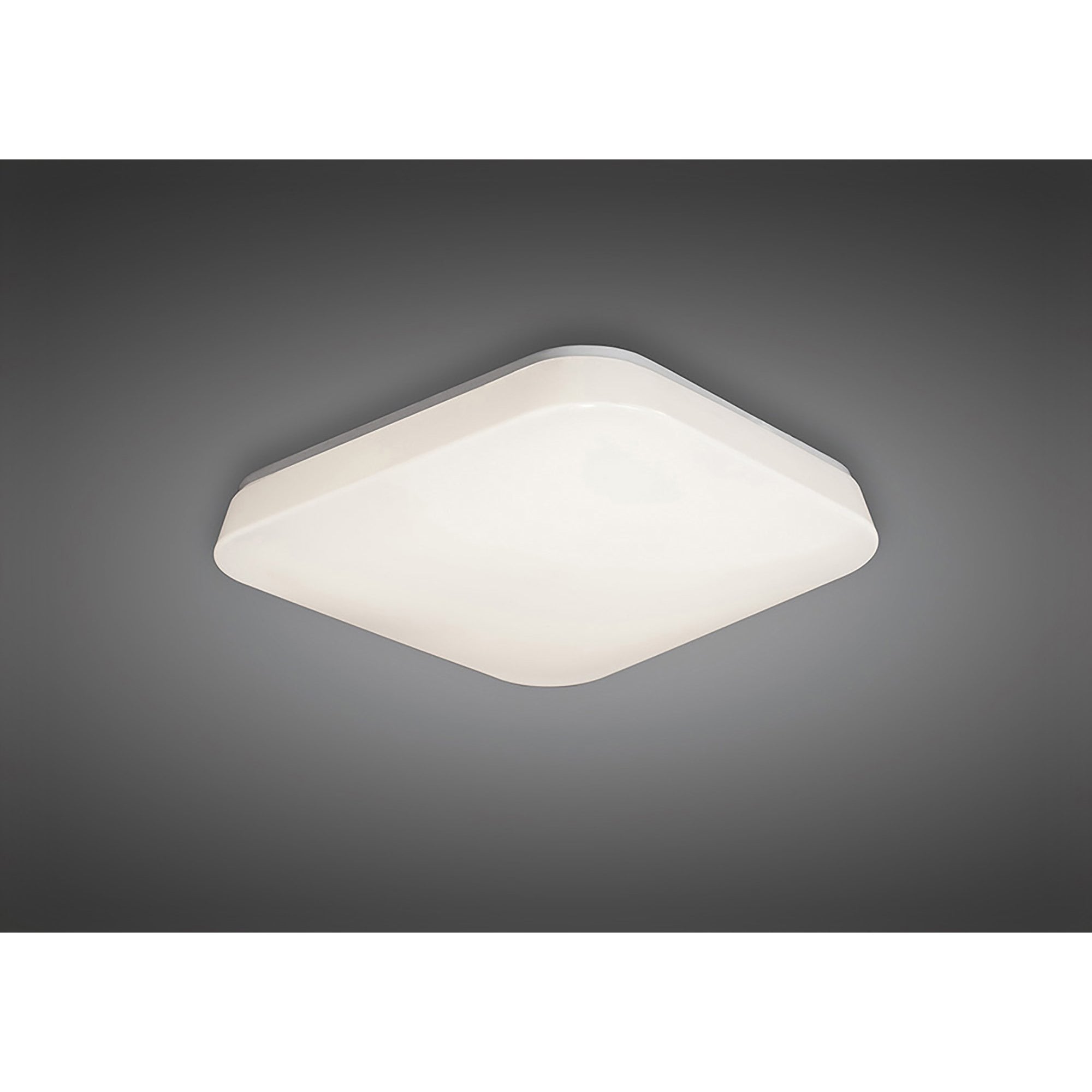 Mantra M3767 Quatro Ceiling/Wall Small LED White Acrylic