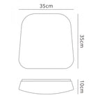 Mantra M3766 Quatro Ceiling/Wall Medium LED White Acrylic