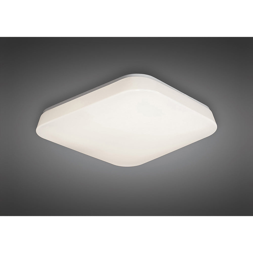 Mantra M3766 Quatro Ceiling/Wall Medium LED White Acrylic