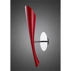 M0913/S Pop Wall Lamp Switched 1 Light E27 Gloss Red/White Acrylic/Polished Chrome