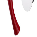 M0913/S Pop Wall Lamp Switched 1 Light E27 Gloss Red/White Acrylic/Polished Chrome