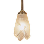 M0188AB Pietra Ceiling 2 Light G9 Antique Brass
