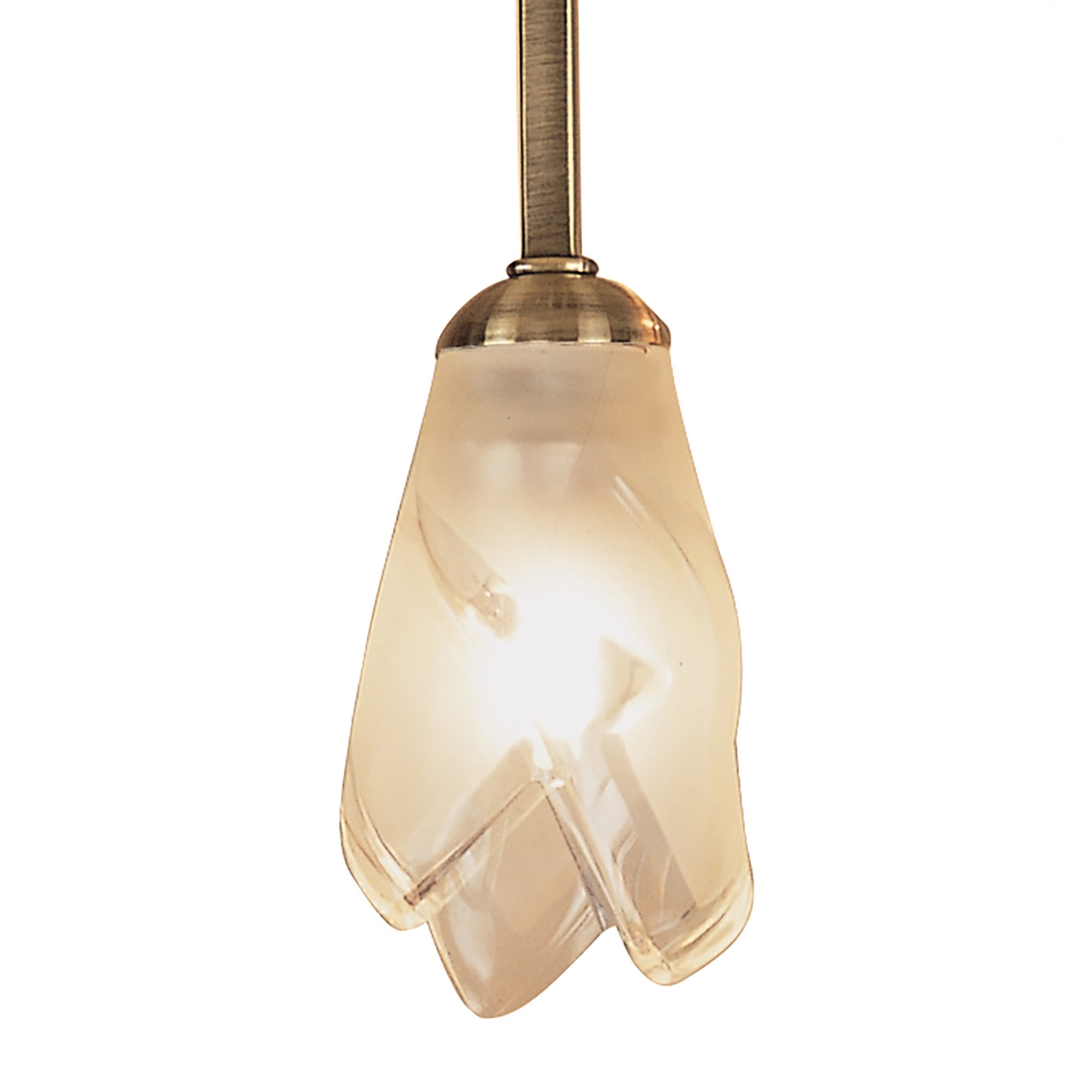 M0188AB Pietra Ceiling 2 Light G9 Antique Brass