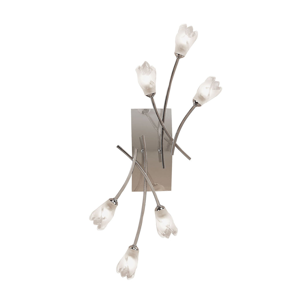 M0187/S Pietra Ceiling/Wall Switched 6 Light G9 Polished Chrome