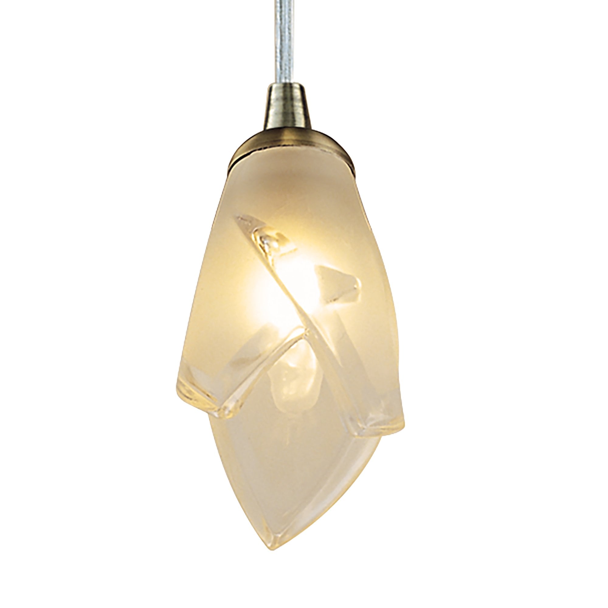M0185AB Pietra Pendant 1 Light G9 Antique Brass