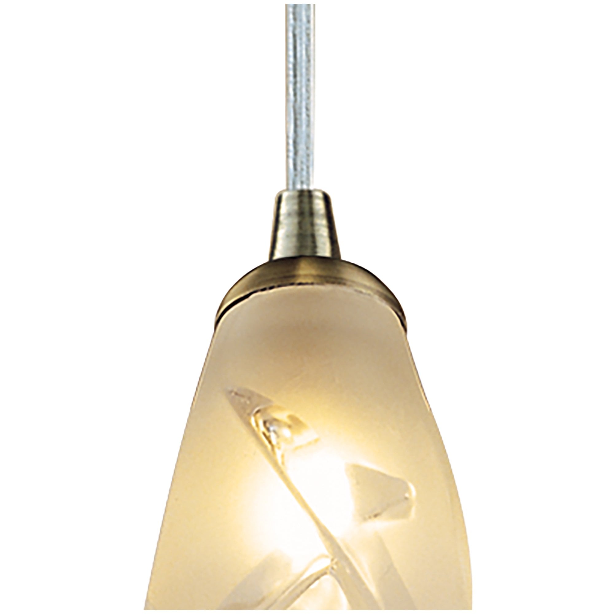 M0185AB Pietra Pendant 1 Light G9 Antique Brass