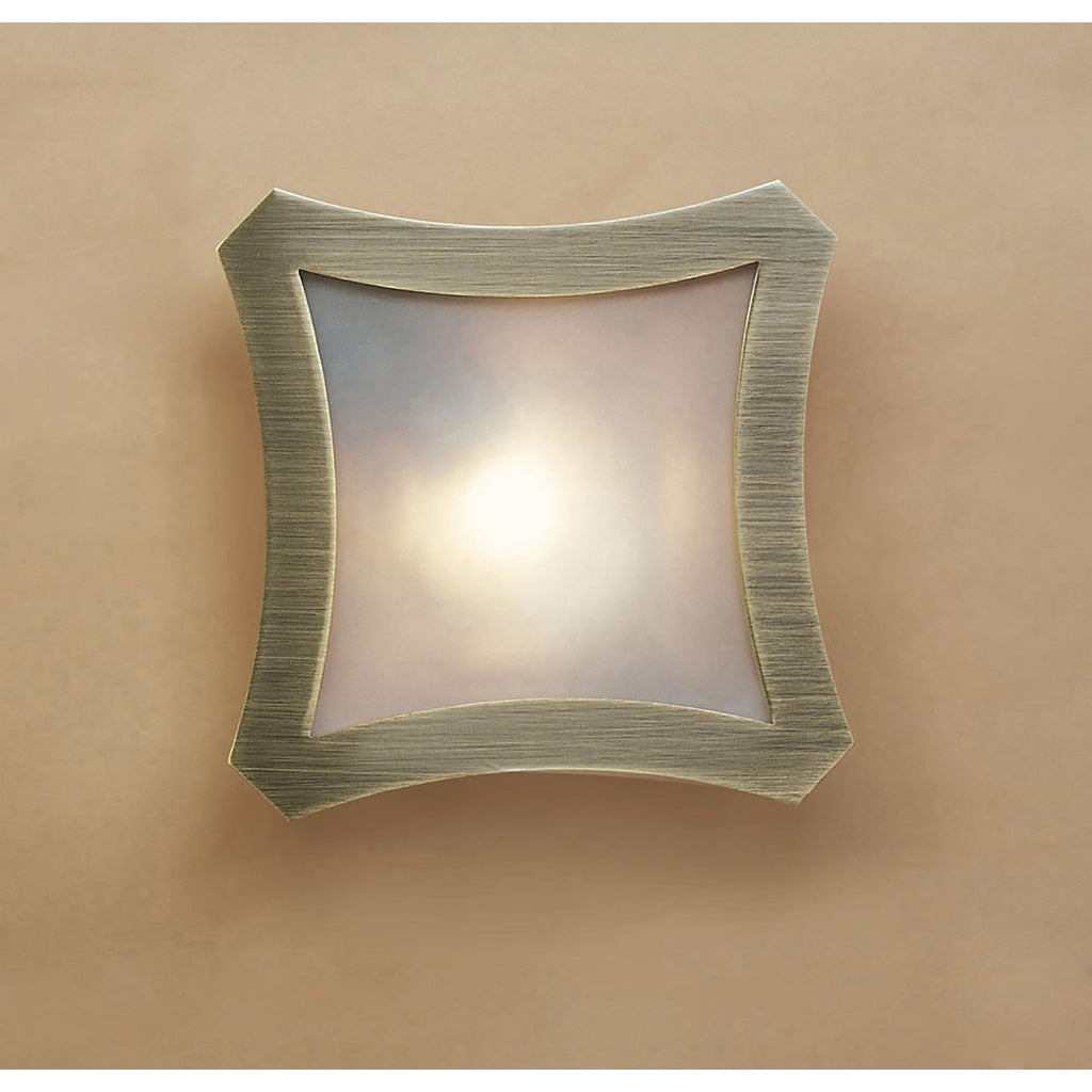 Mantra M0056AB Rosa del desierto flush fitting 1 light
