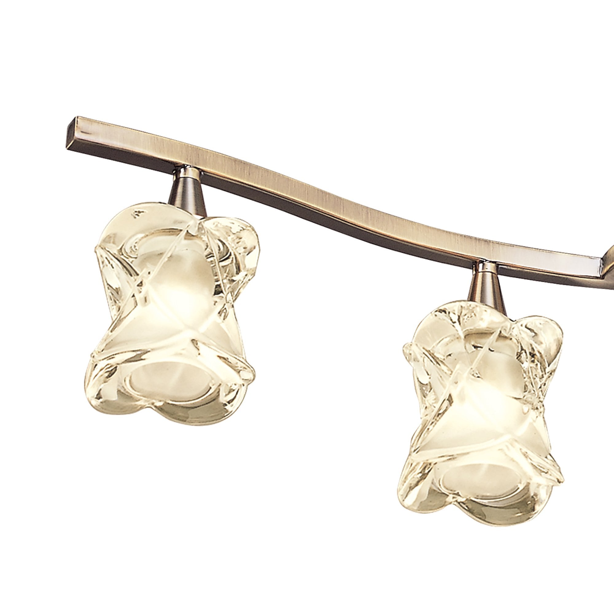 Mantra M0040AB Rosa del desierto telescopic pendant 4 lights