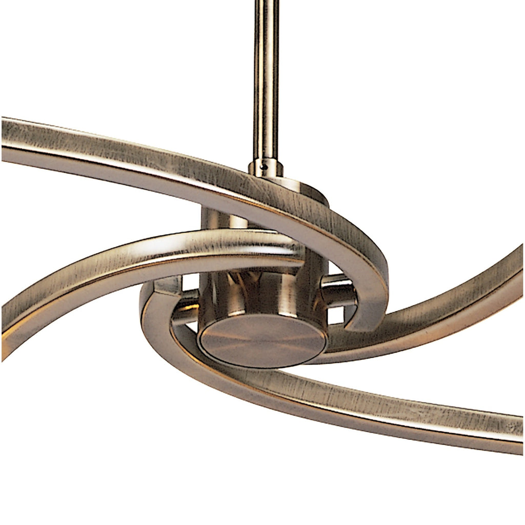 M0034AB Rosa Del Desierto Telescopic Pendant 4 Lights