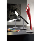 M0924 Pop Table Lamp 1 Light E27 Gloss White/White Acrylic/Polished Chrome