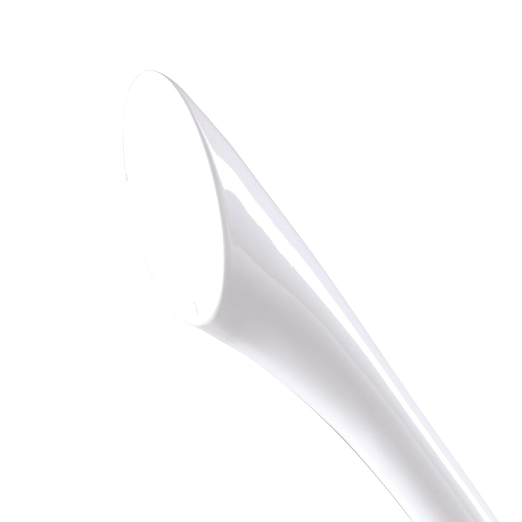 M0924 Pop Table Lamp 1 Light E27 Gloss White/White Acrylic/Polished Chrome