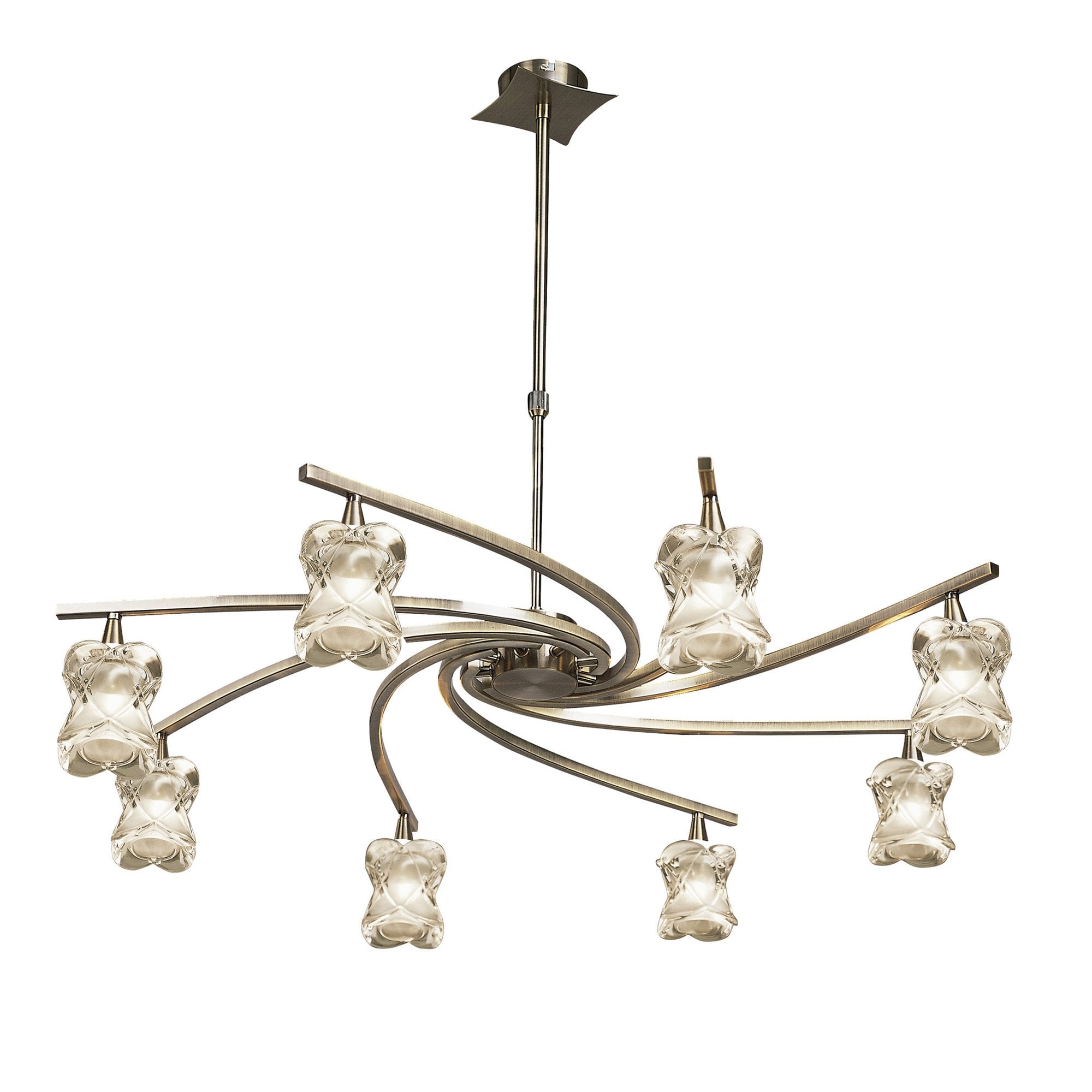 Rosa M0032 8 light in nickel
