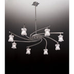 Rosa M0032 8 light in nickel