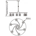 M0033 Rosa Nickel 6 Light