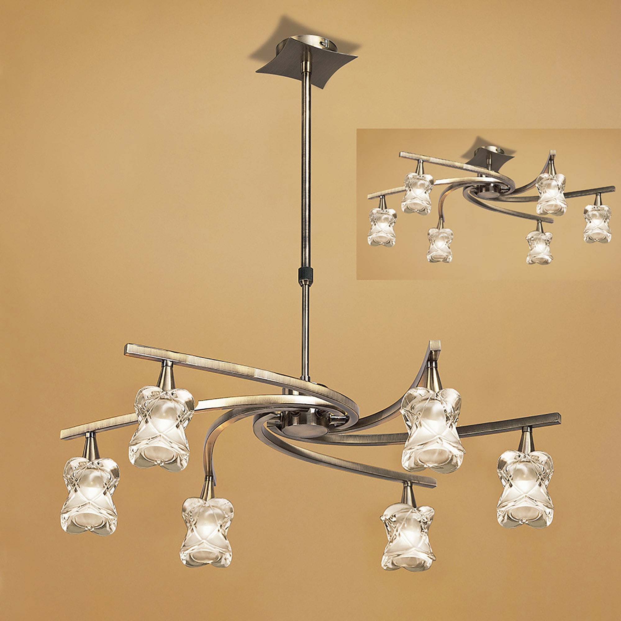 M0033 Rosa Nickel 6 Light