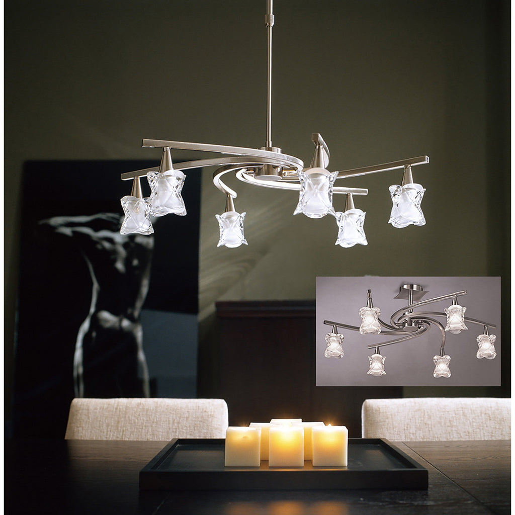 M0033 Rosa Nickel 6 Light