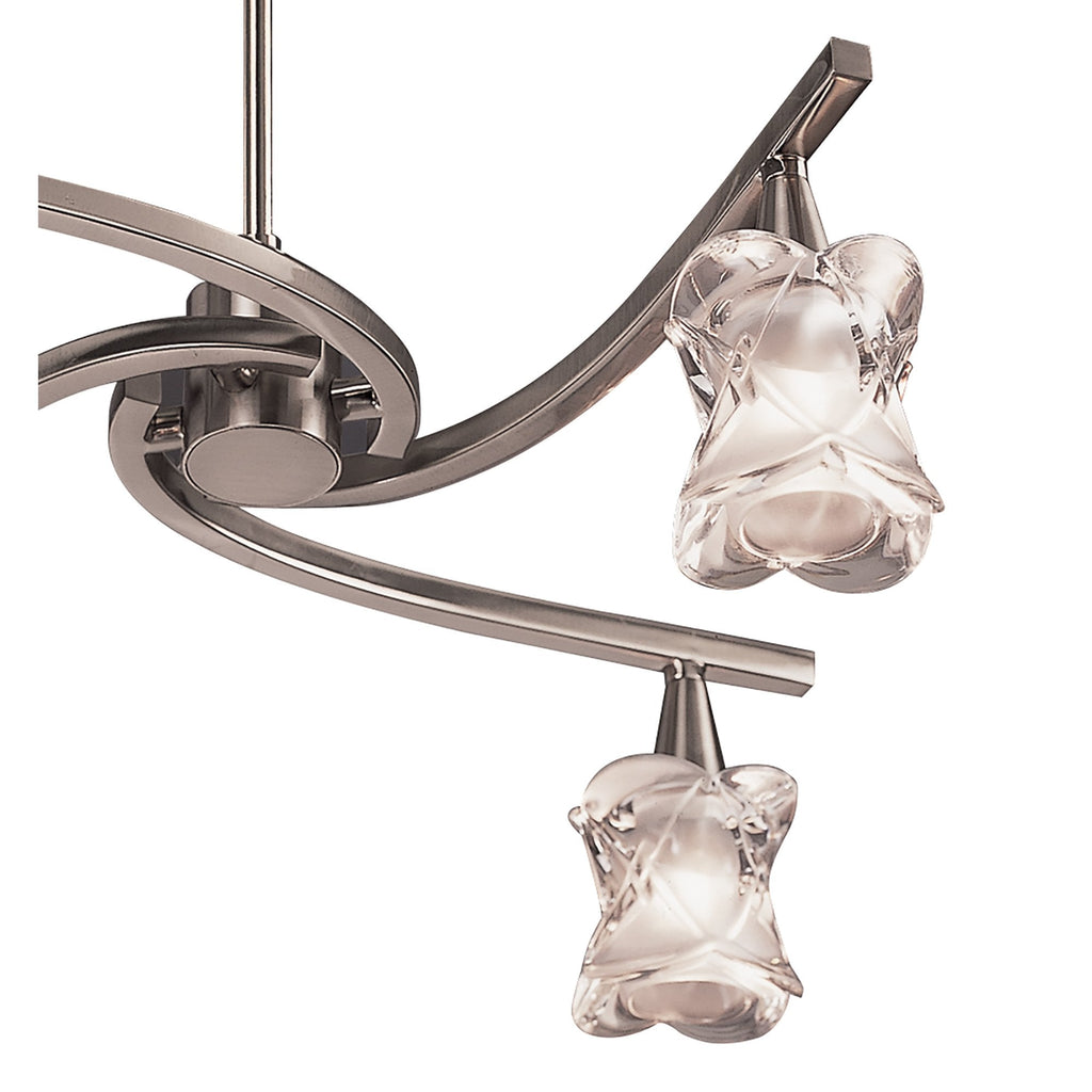 M0034 Rosa Nickel 4 Light