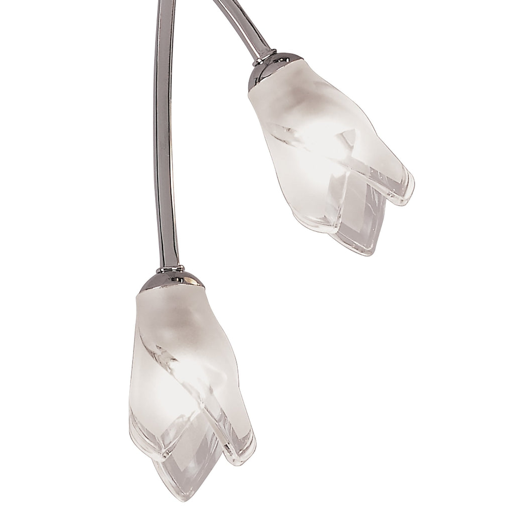 M0188 Pietra Ceiling 2 Light G9 Polished Chrome