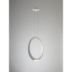 M6170 Ring Pendant 50cm Round Matt White