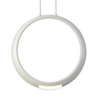 M6170 Ring Pendant 50cm Round Matt White