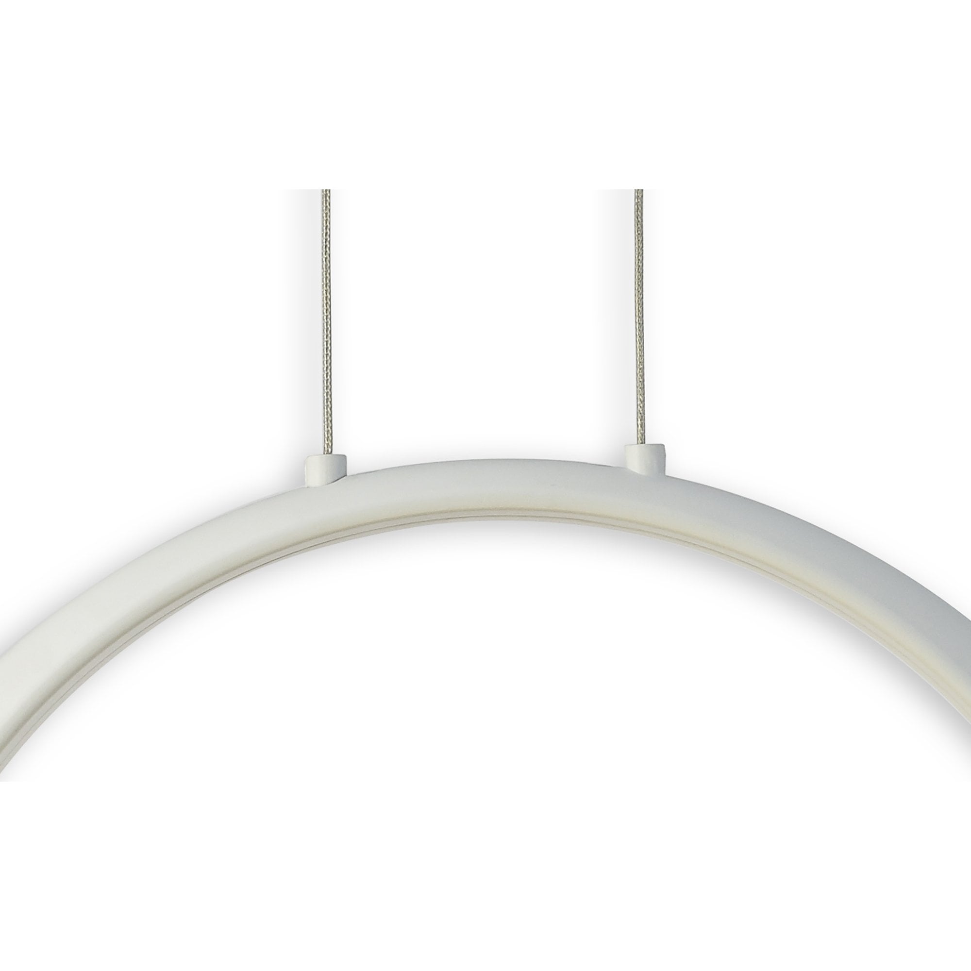 M6170 Ring Pendant 50cm Round Matt White