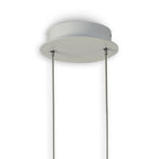 M6170 Ring Pendant 50cm Round Matt White