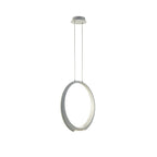 M6170 Ring Pendant 50cm Round Matt White