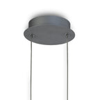 M6172 Ring Pendant 50cm Round Silver