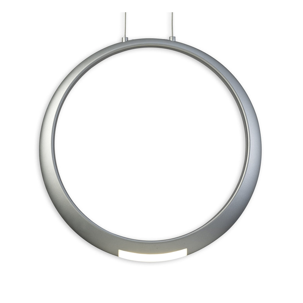 M6172 Ring Pendant 50cm Round Silver
